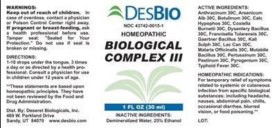 Dsrt271 Biological Complex Iii 10 24 18